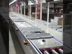 Double speed chain assembly line